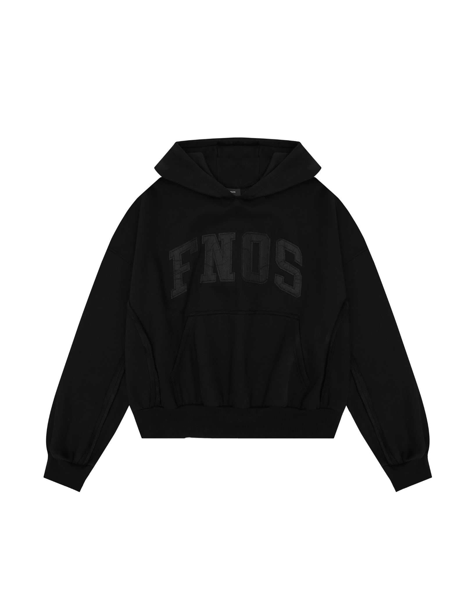 HD18 - FNOS SEPARATION HOODIE - BLACK