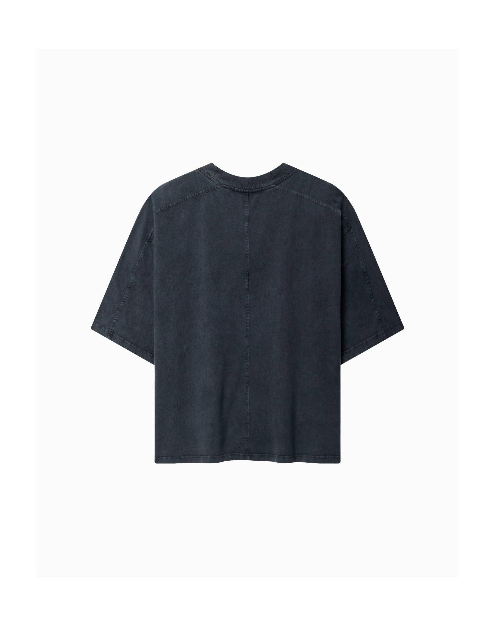 TWG31 - "ABSOFCKINLUTELY" WASHED BOXY TEE - NAVY