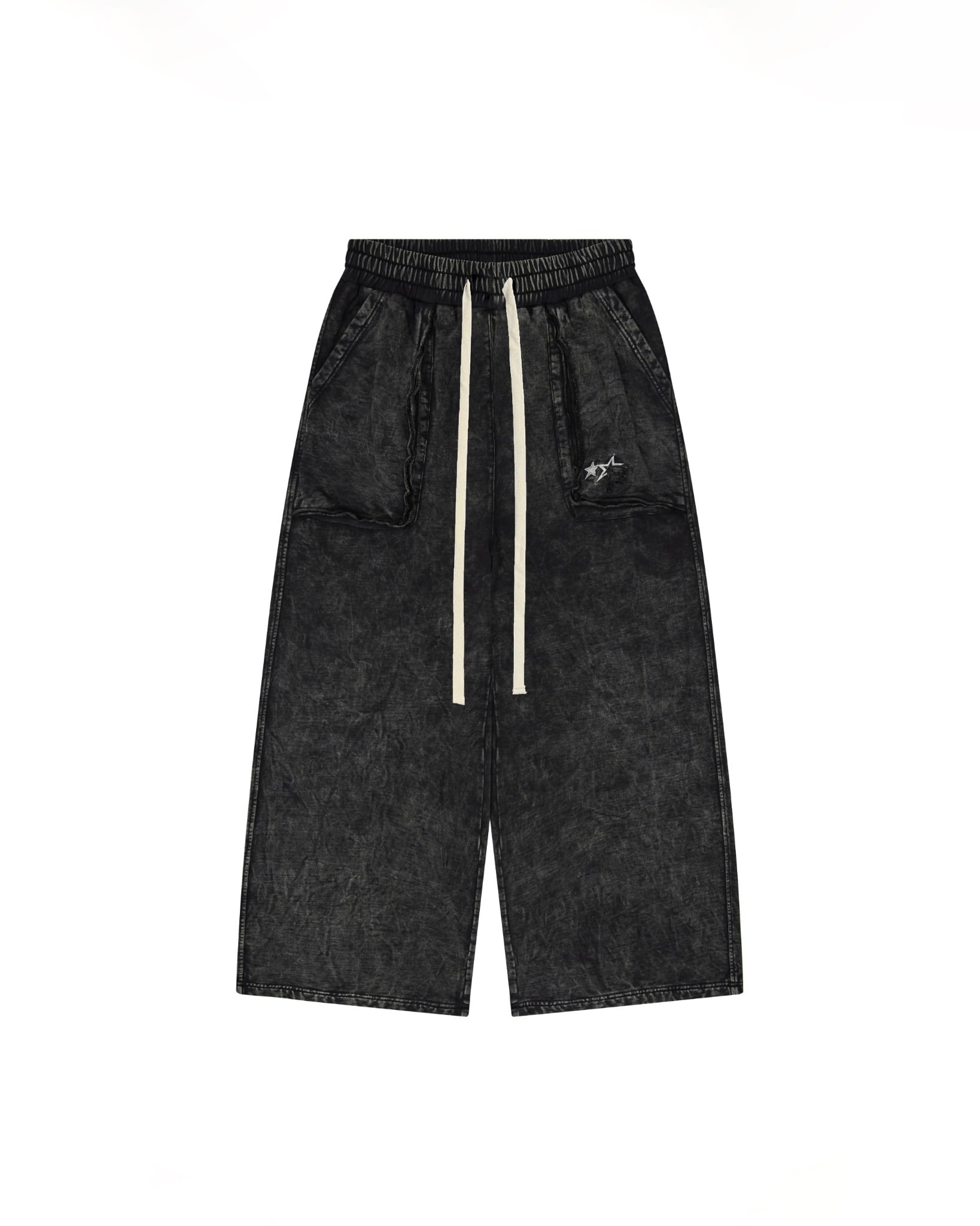 JGW3 - FNOS RÉVOLTE WASHED PANTS - DARK WASH