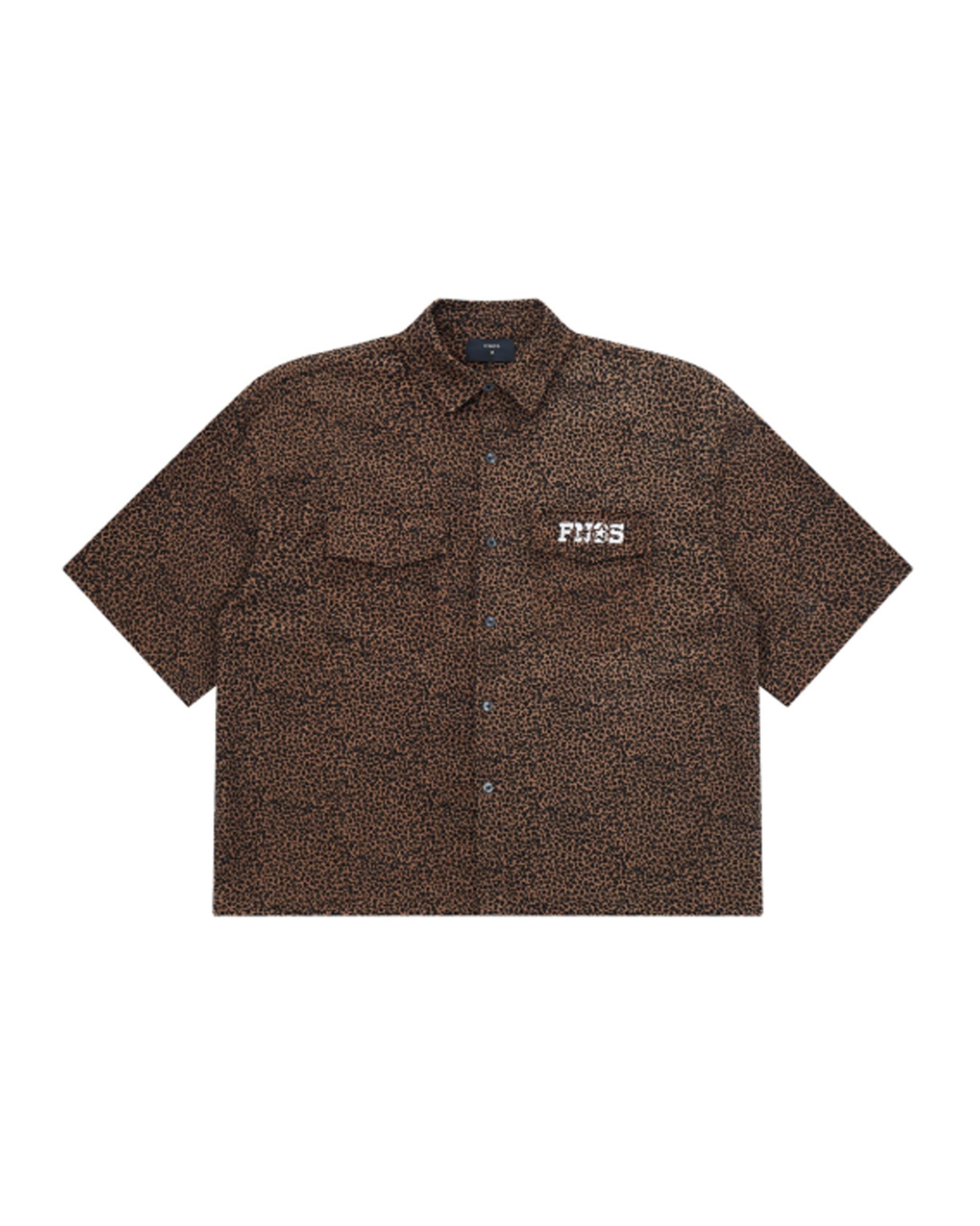 SH3 - LEOPARD SHORT-SLEEVED SHIRT