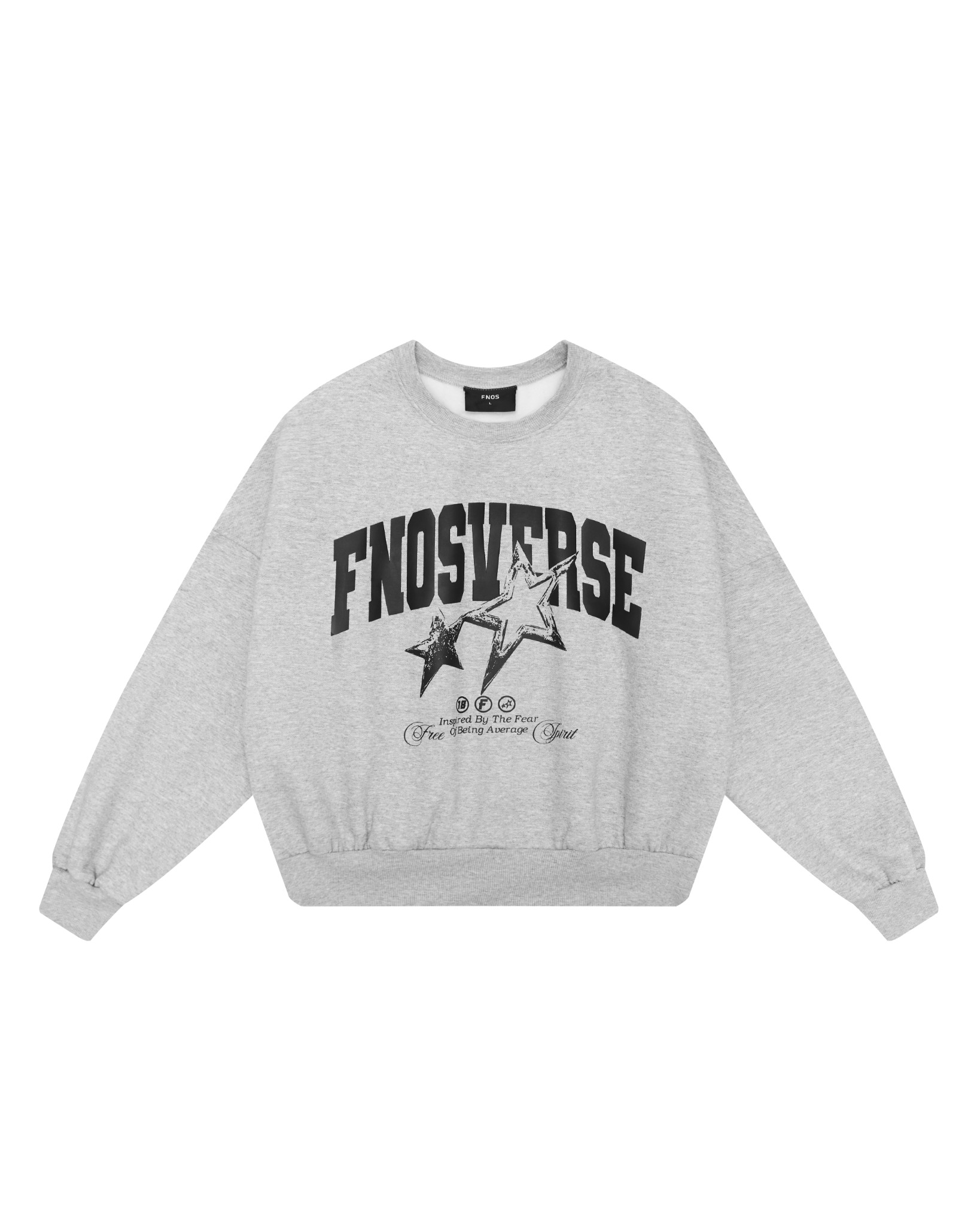 SW17 - "AVERAGE" SWEATER - GRAY