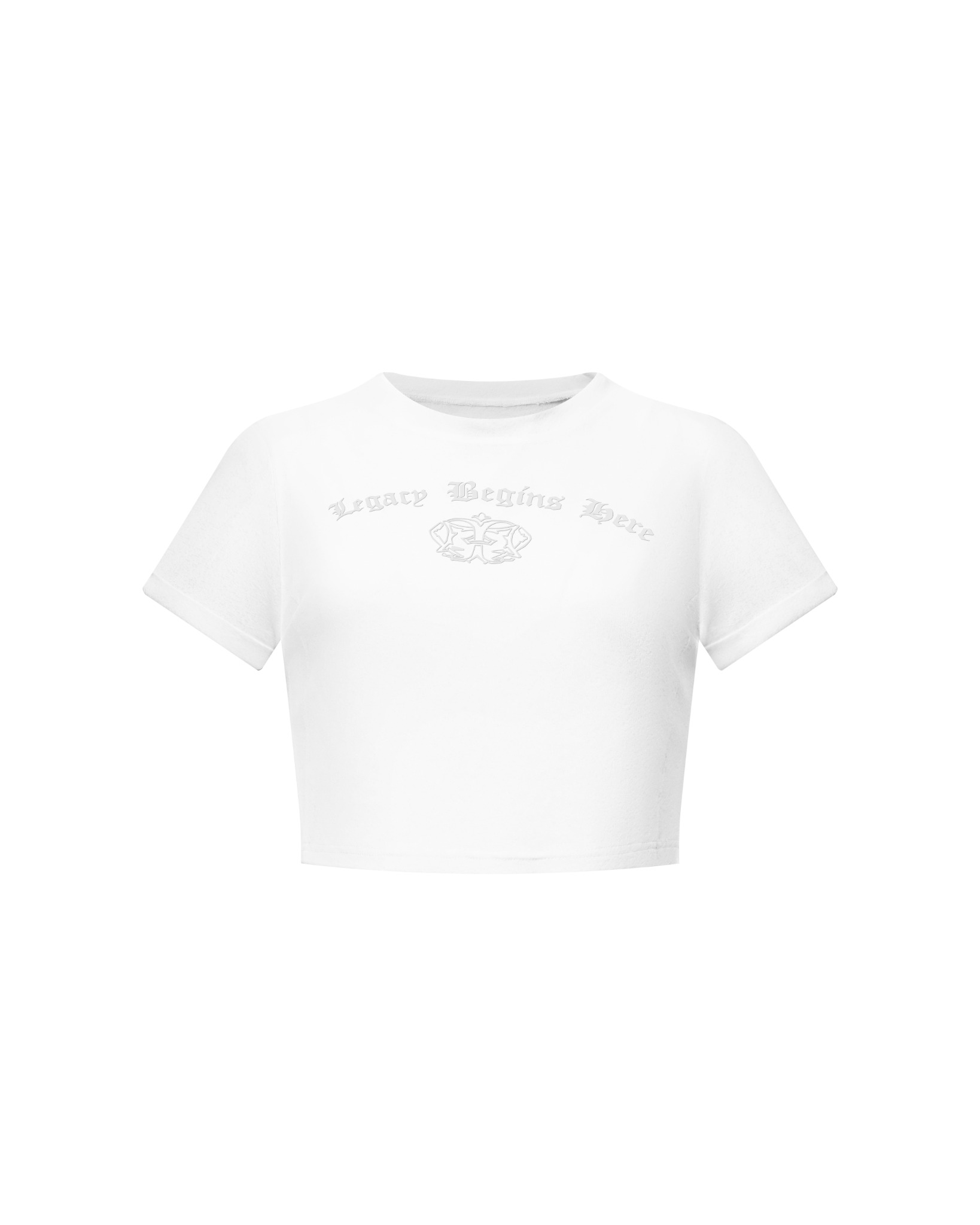 TBT1 - FNOS LEGACY CROPTOP - WHITE