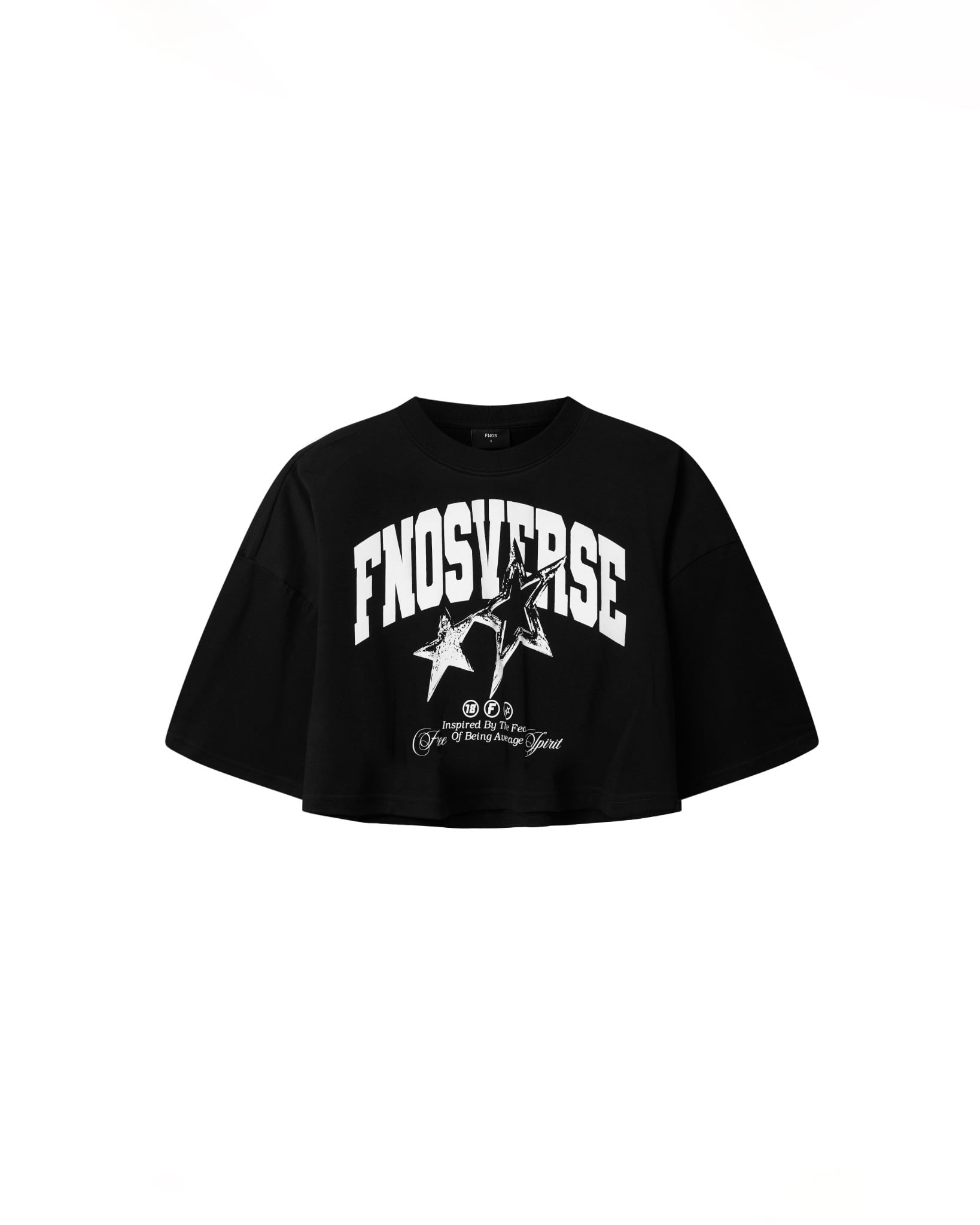 TCG2 - "FNOSVERSE" CROPTOP - BLACK