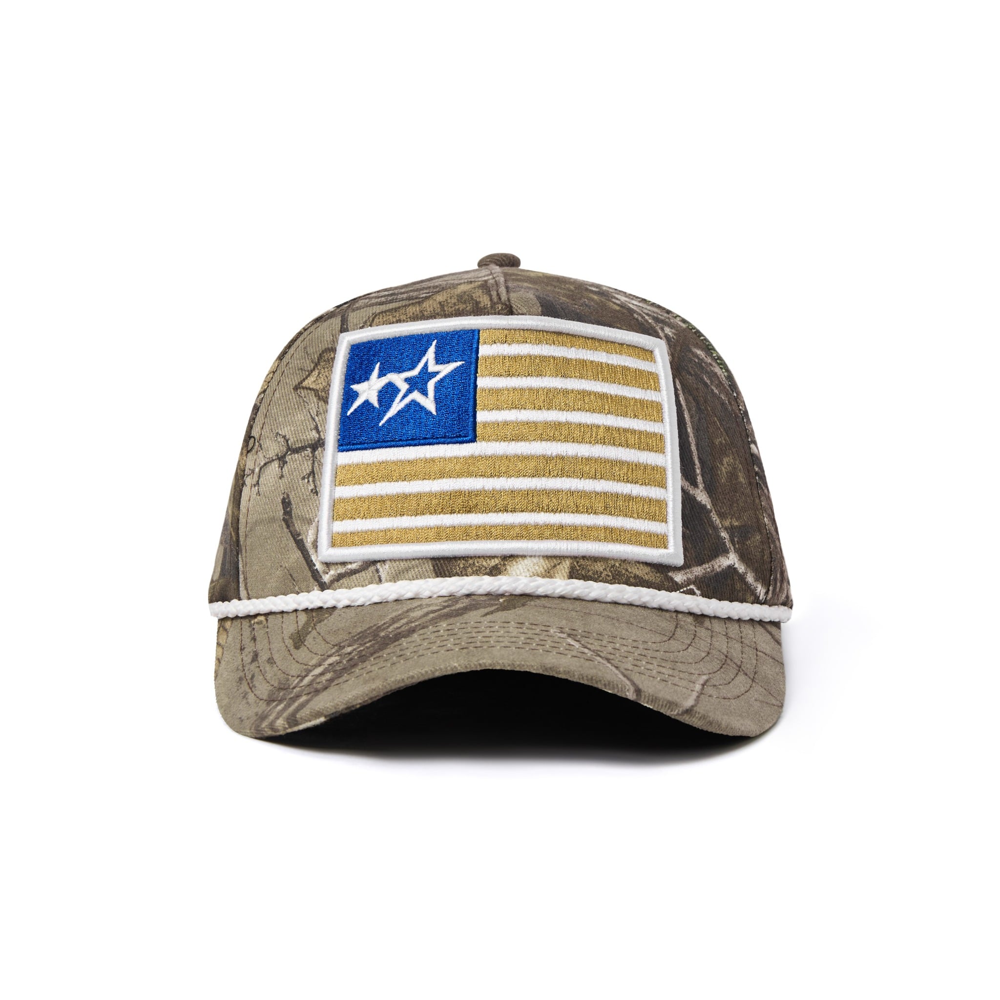 HW7 - "BIG US" CAMO TRUCKER HAT