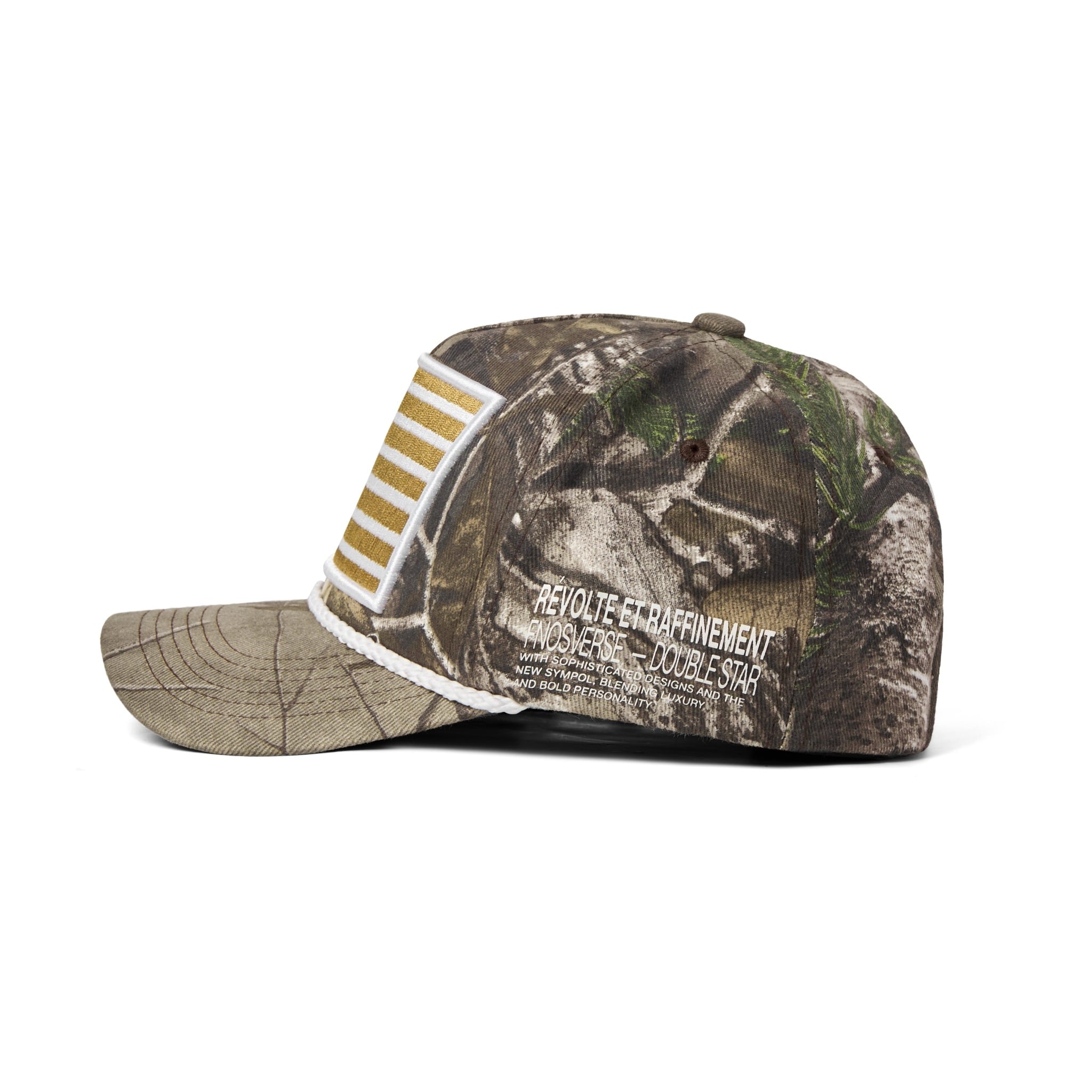 HW7 - "BIG US" CAMO TRUCKER HAT