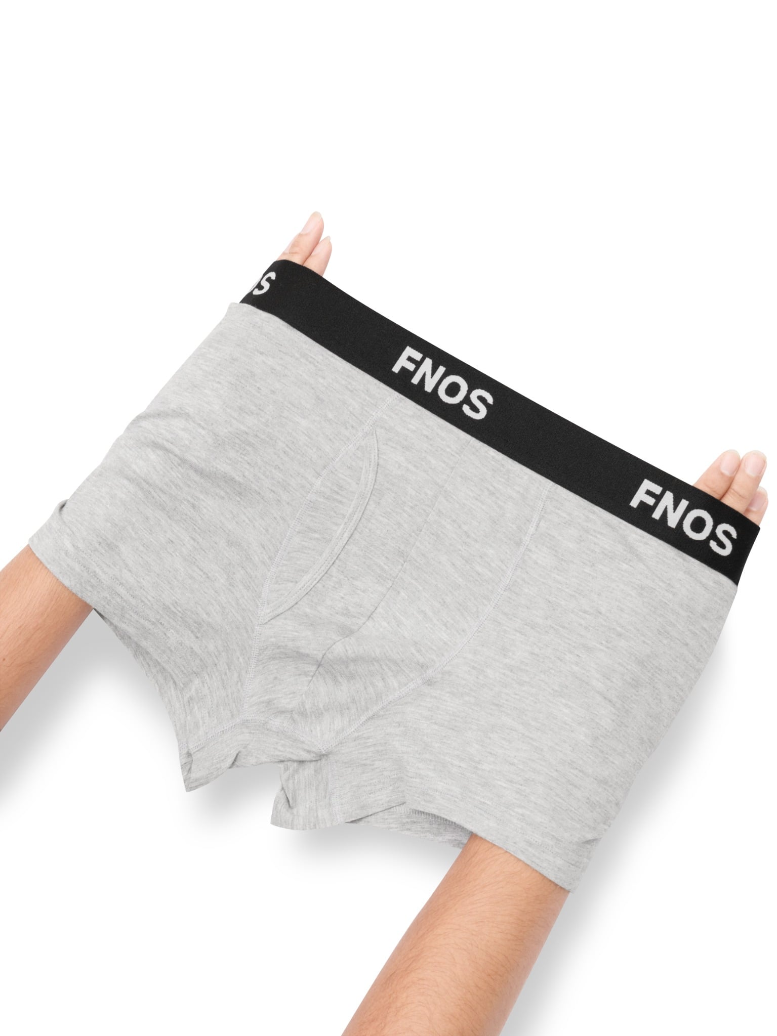 BX3 - EVERYDAY FNOS BOXER BRIEF - HEATHER GREY