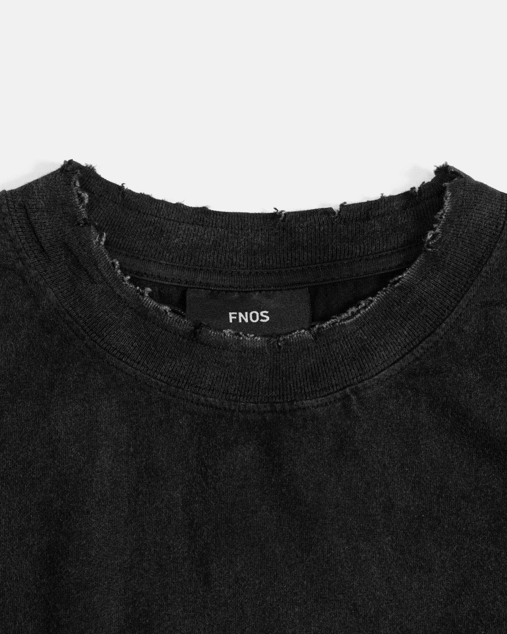 TWG5 - 'WHO ASKED' VINTAGE TEE - BLACK