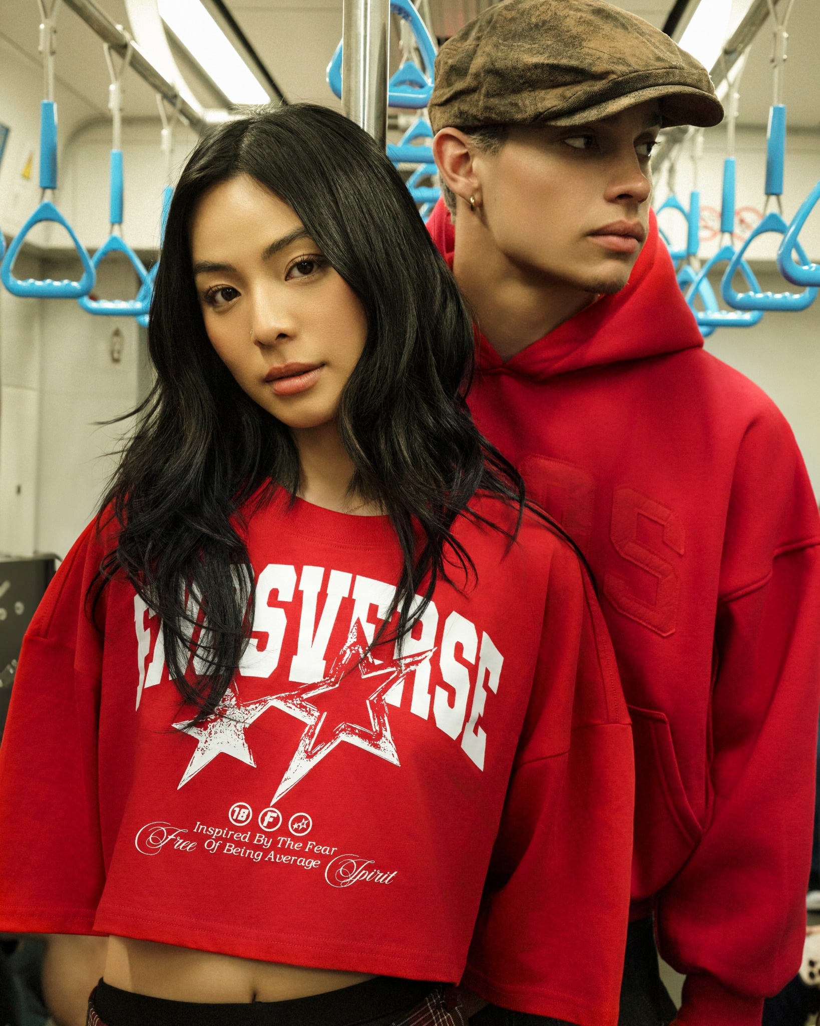 TCG5 - "FNOSVERSE" CROPTOP - RED