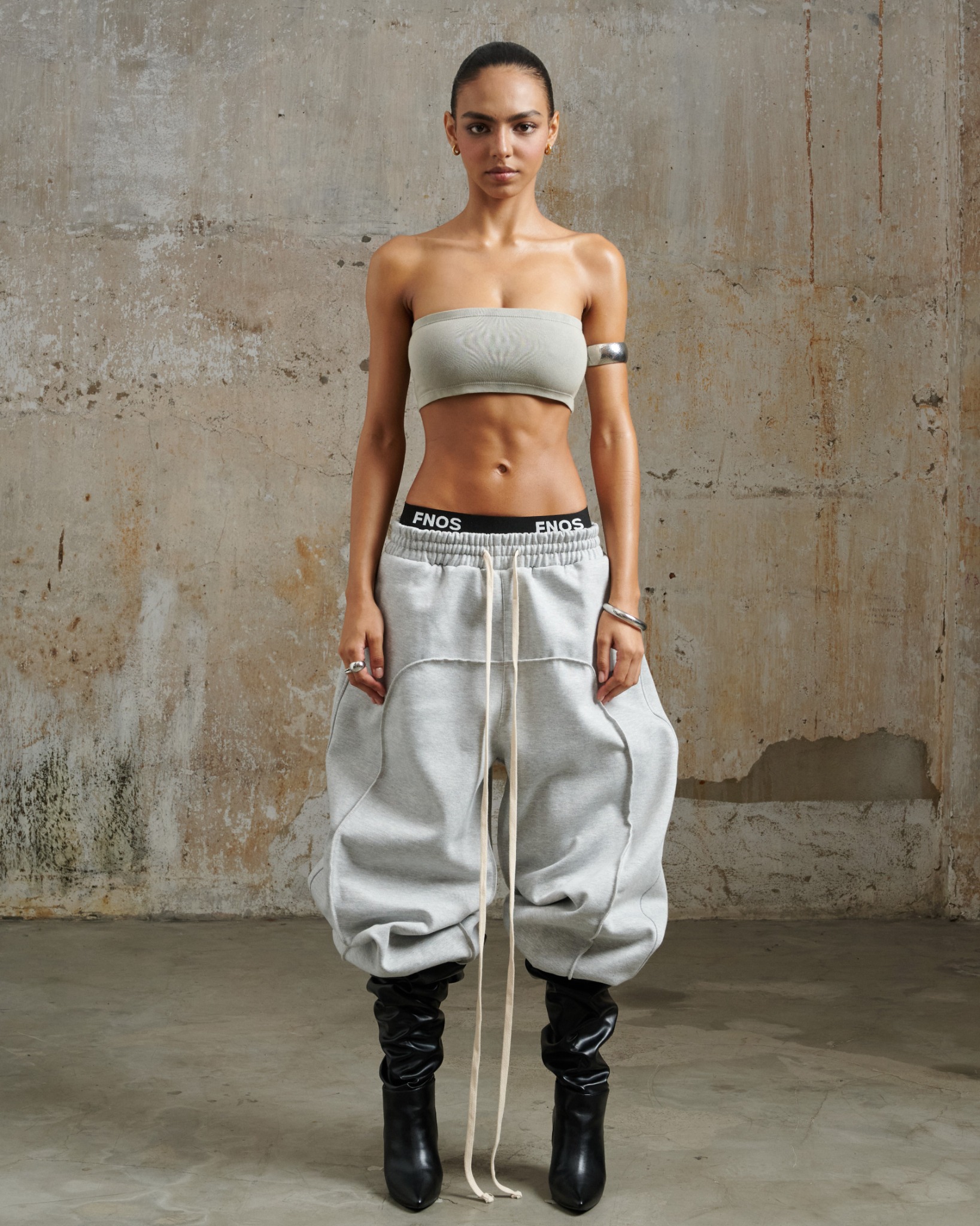 TT2 - "FNOS" TUBE TOPS WASH - GREY