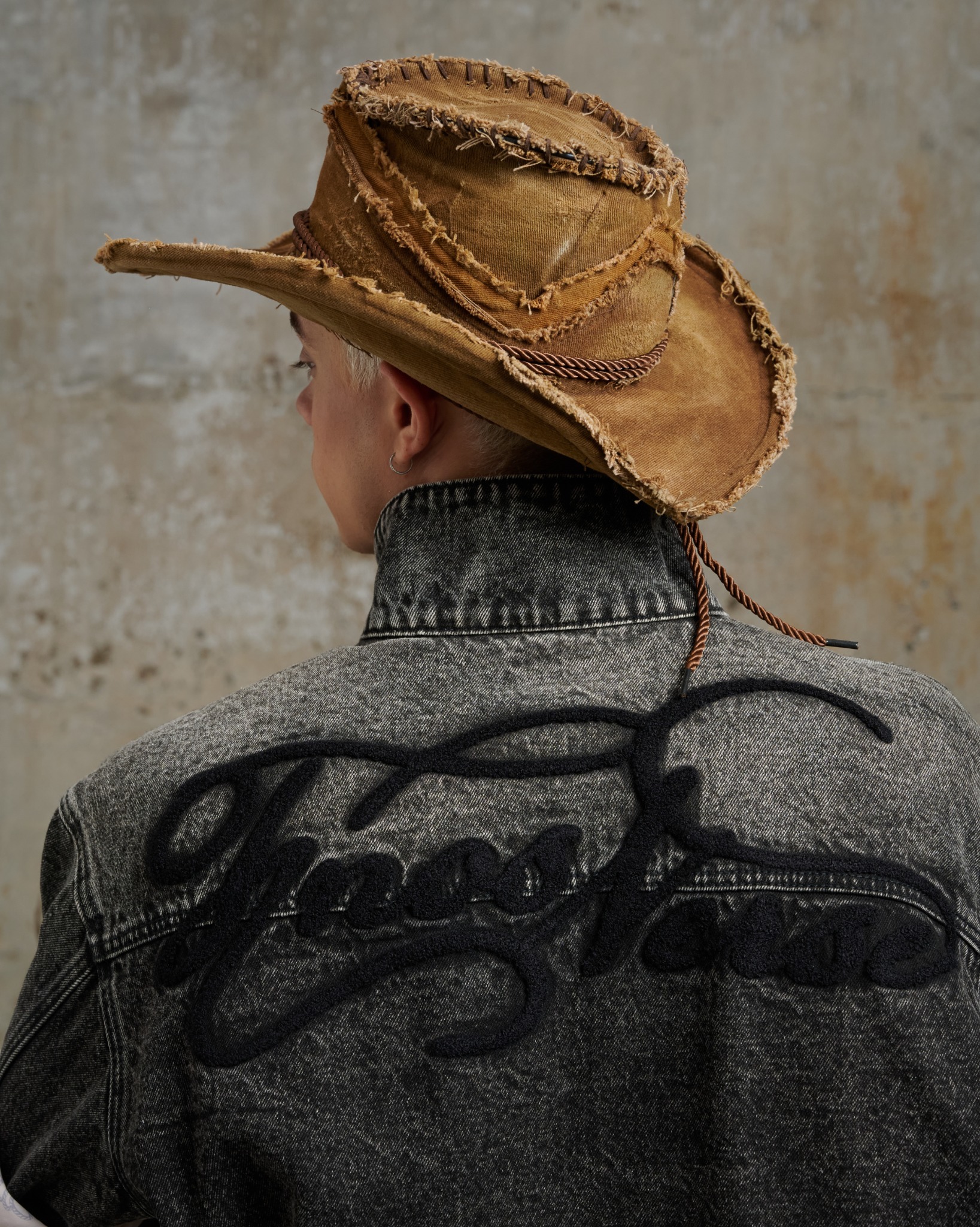 JKD3 - "FNOS VERSE" DENIM JACKET WASH - BLACK