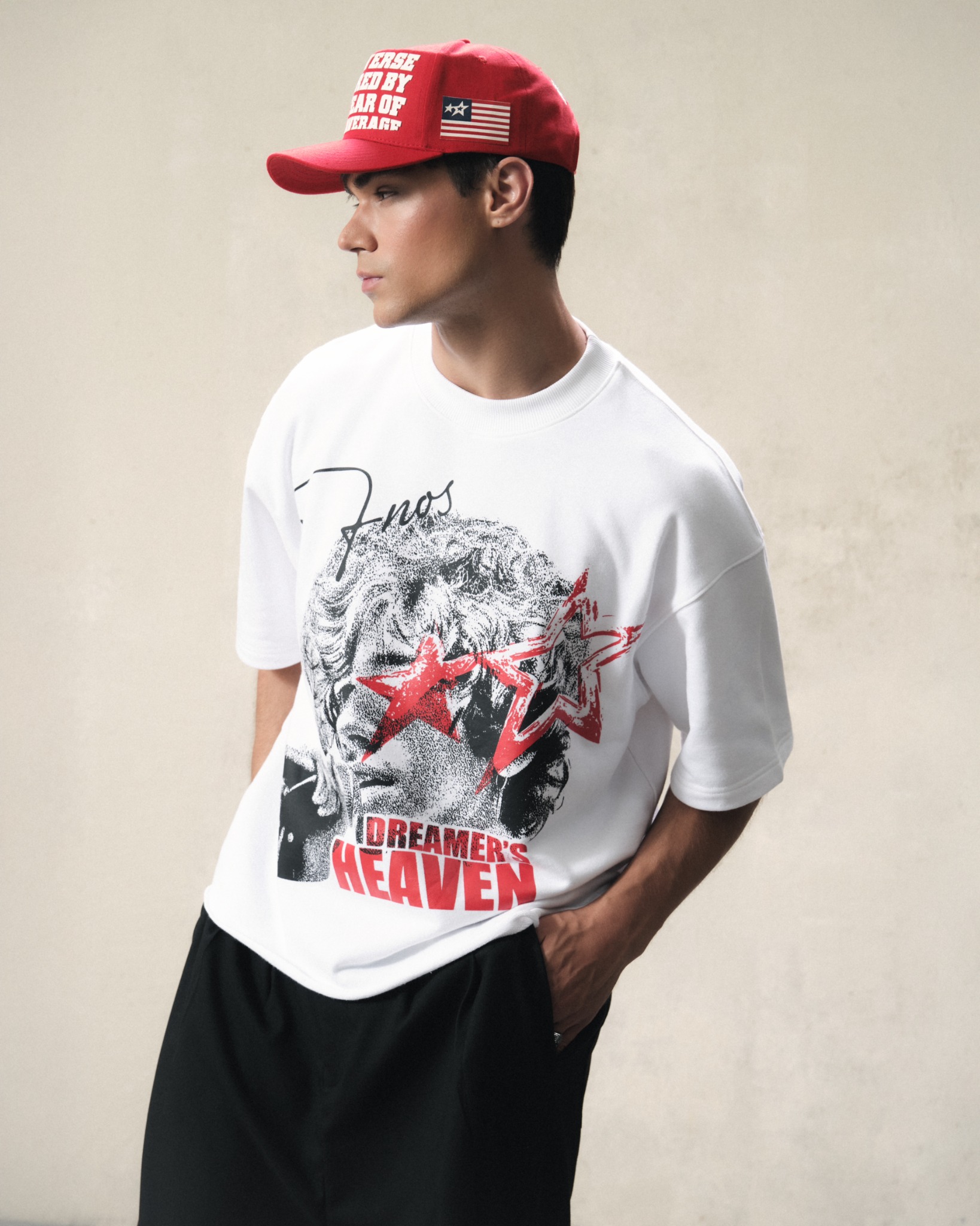 TSG50 - "DREAMER'S HEAVEN" T-SHIRT - WHITE
