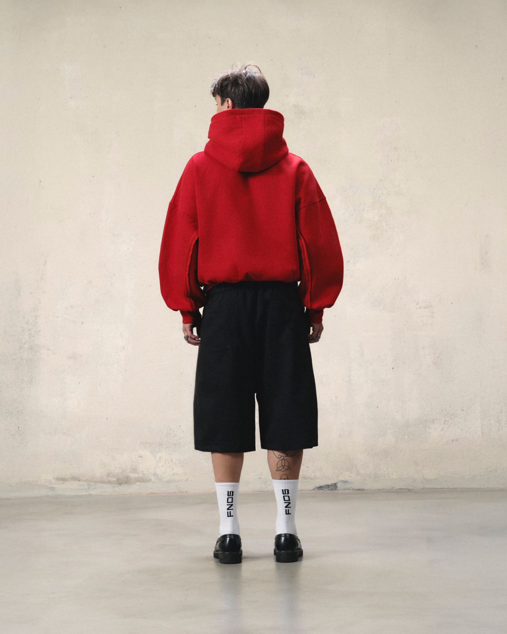 HD19 - FNOS SEPARATION HOODIE - RED