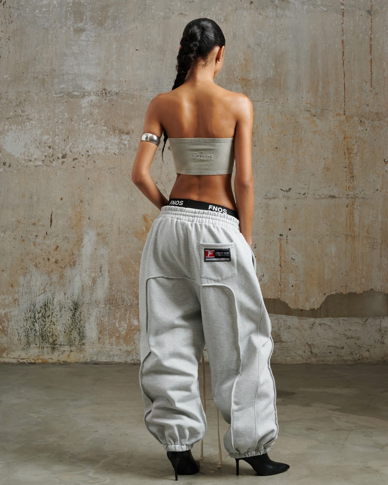 TT2 - "FNOS" TUBE TOPS WASH - GREY