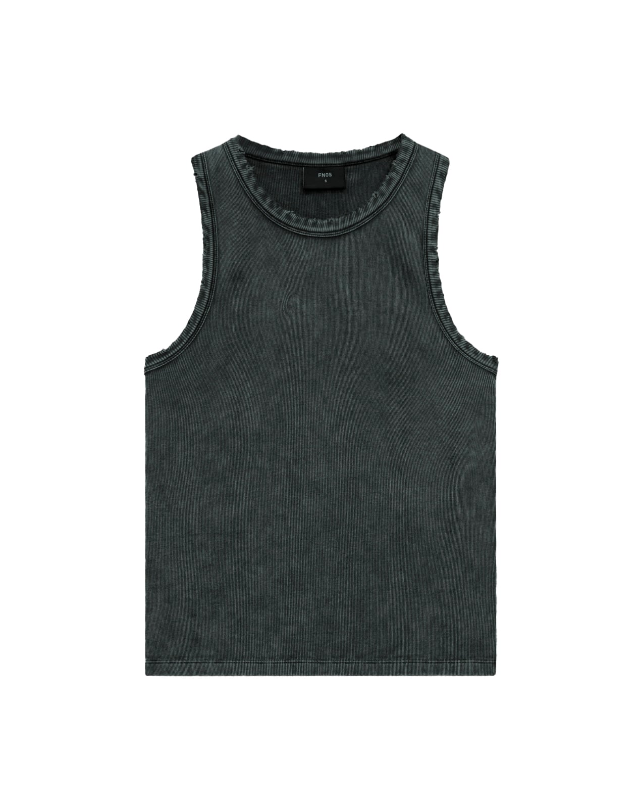 TTW3 - VINTAGE WASHED TANKTOP - GREEN SMOKE
