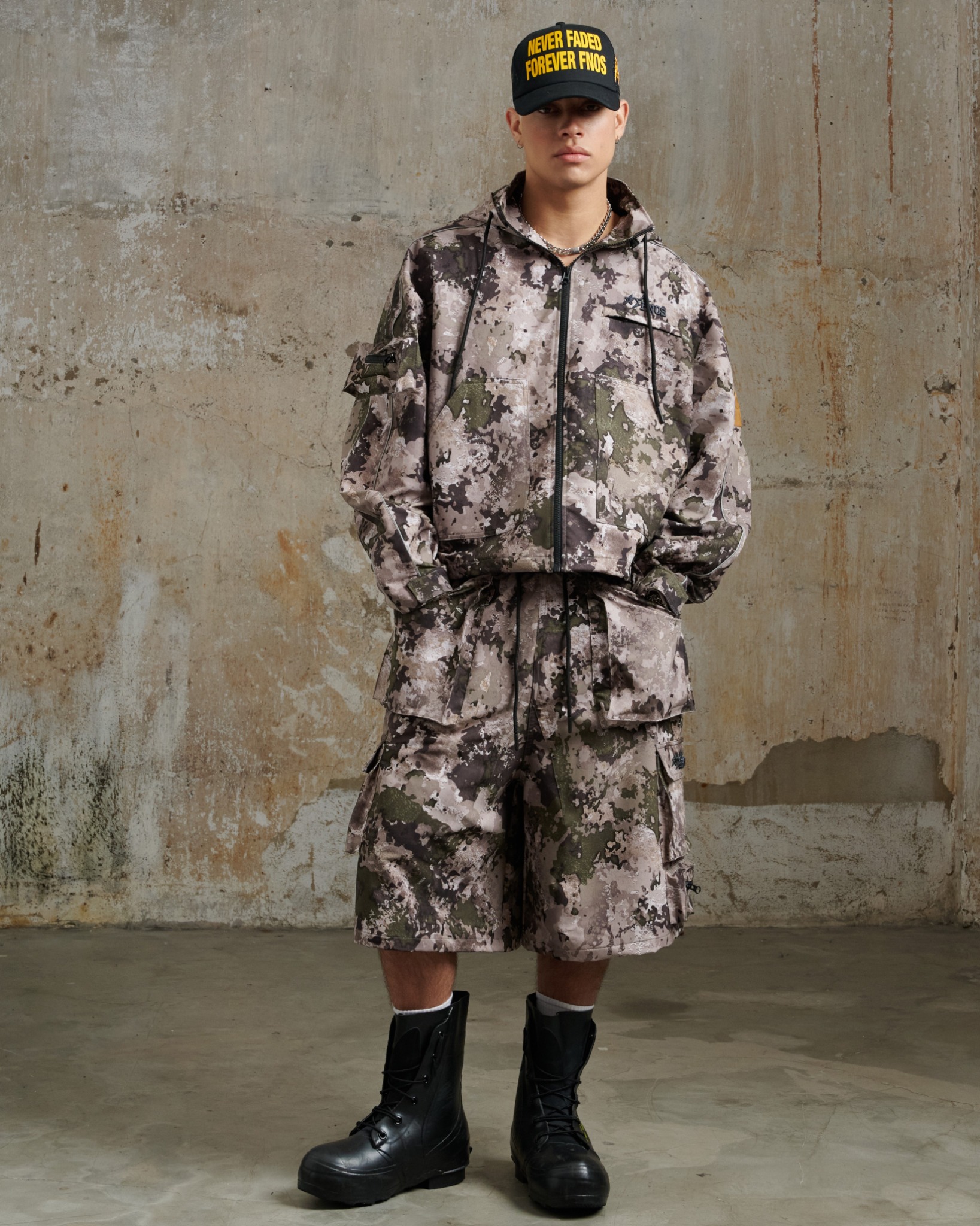 CS1 - "FNOS" CAMO SHORT