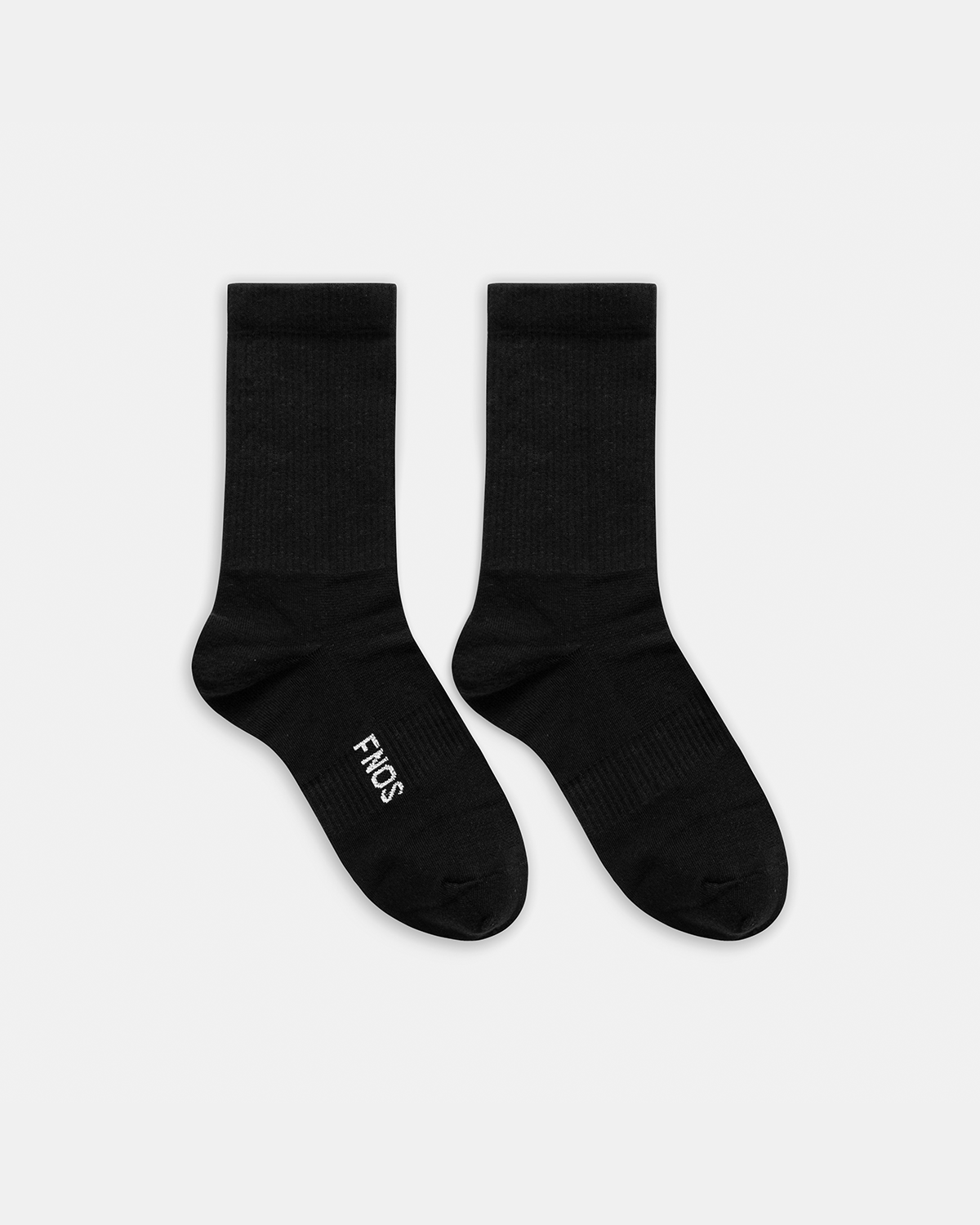 SO2 - FNOS MINIMAL CREW SOCKS - BLACK