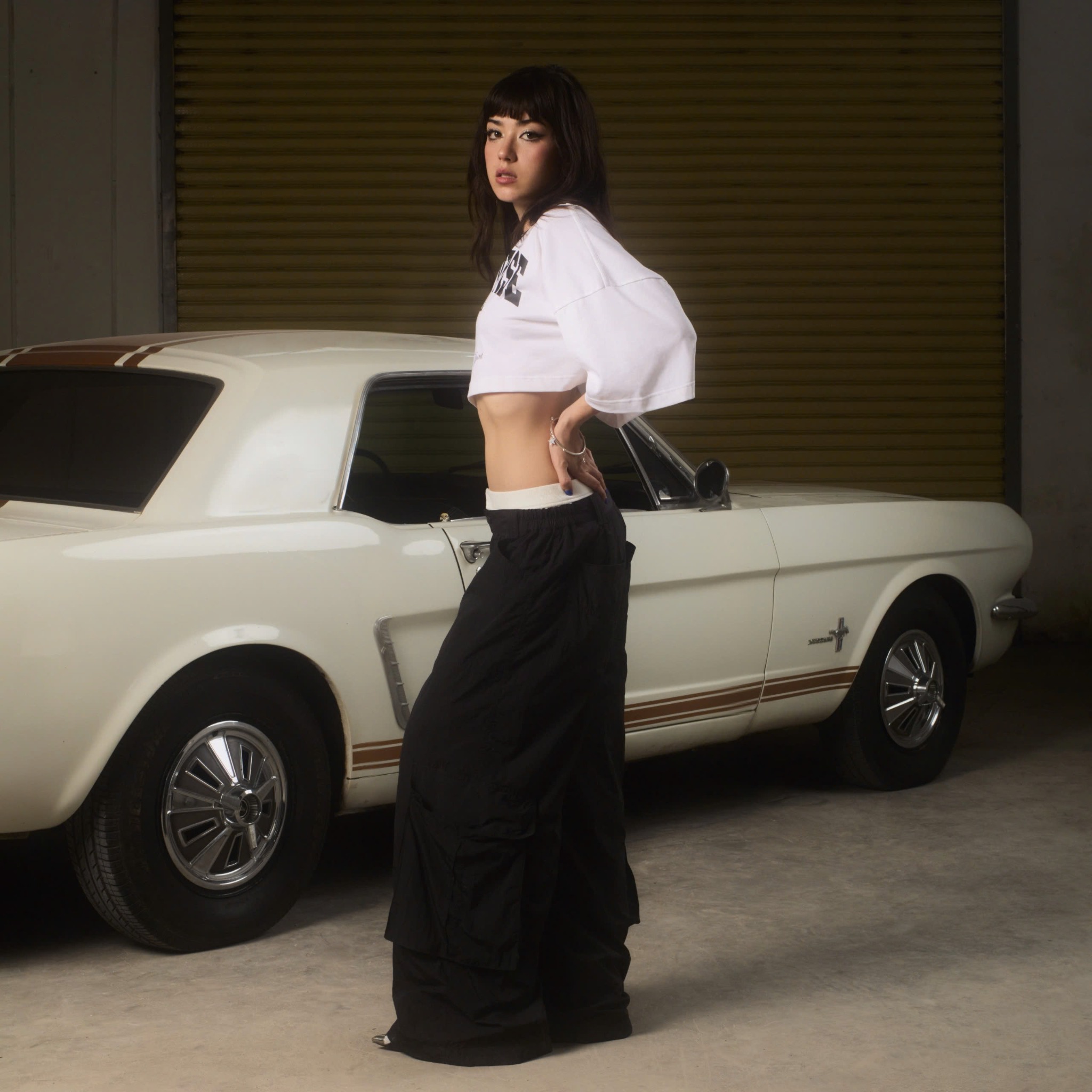 TCG1 - "FNOSVERSE" CROPTOP - WHITE