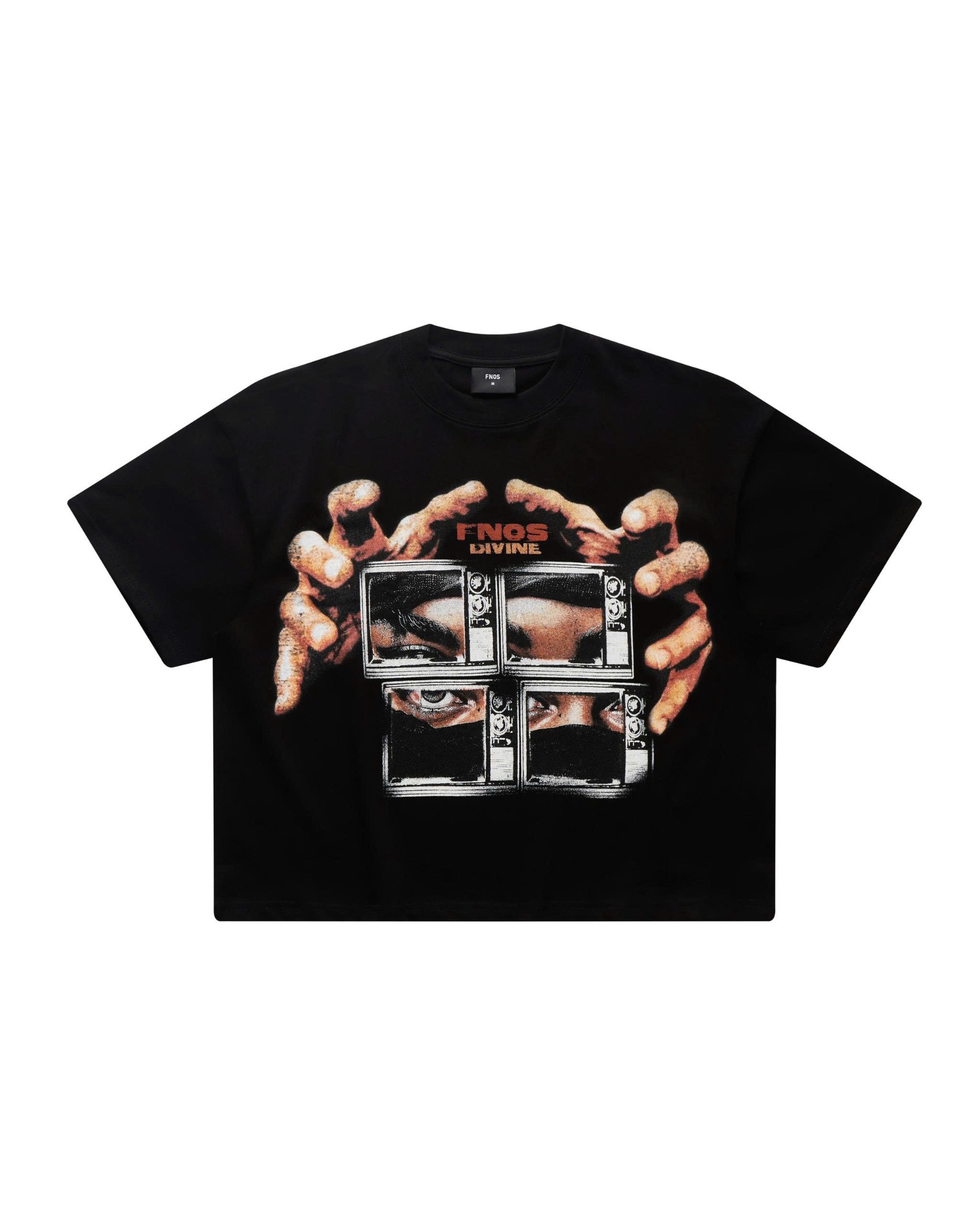 TSG53 - " FNOS DIVINE " T-SHIRT - BLACK