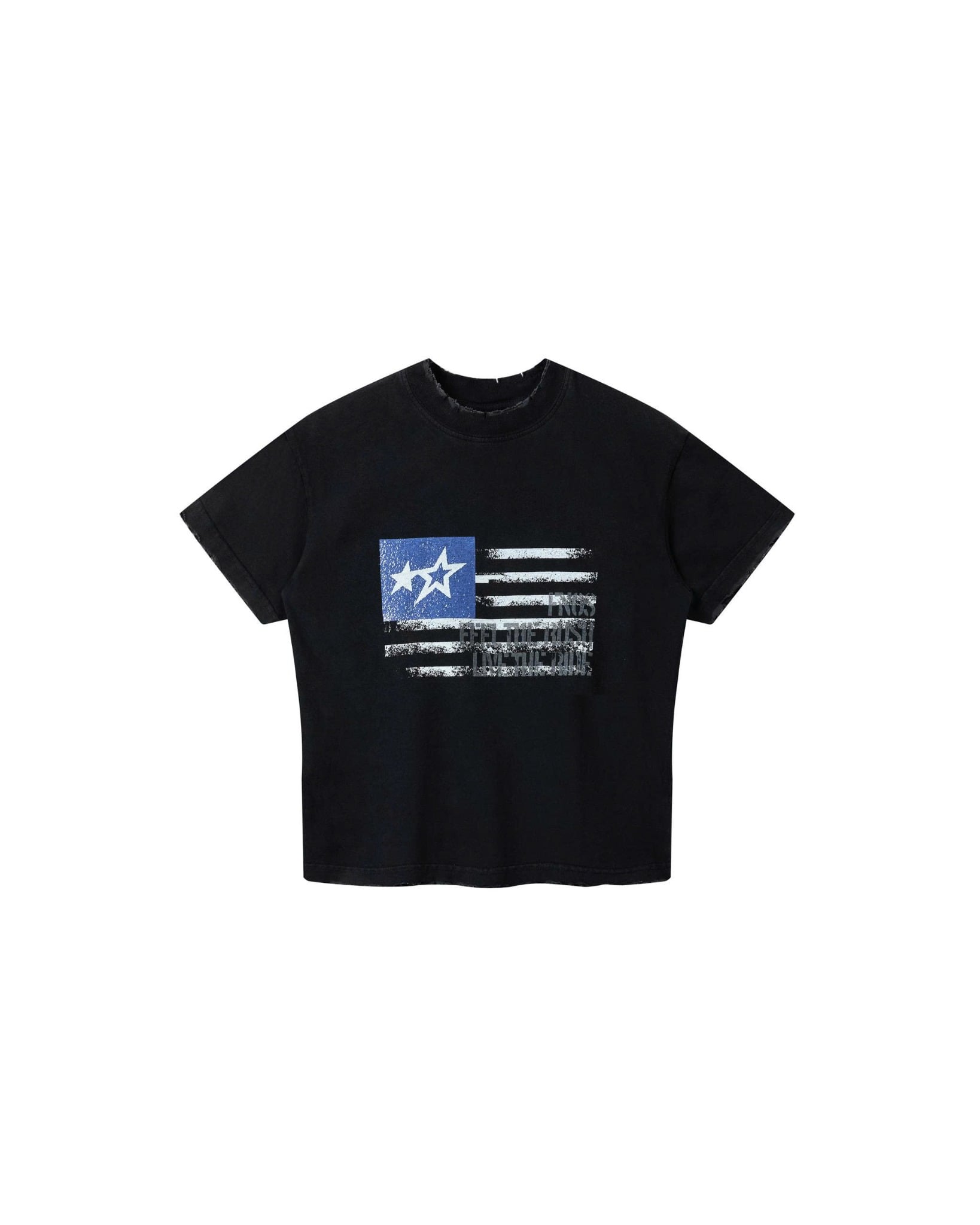 TWB7 - "FNOS" BABY TEE WASH - BLACK