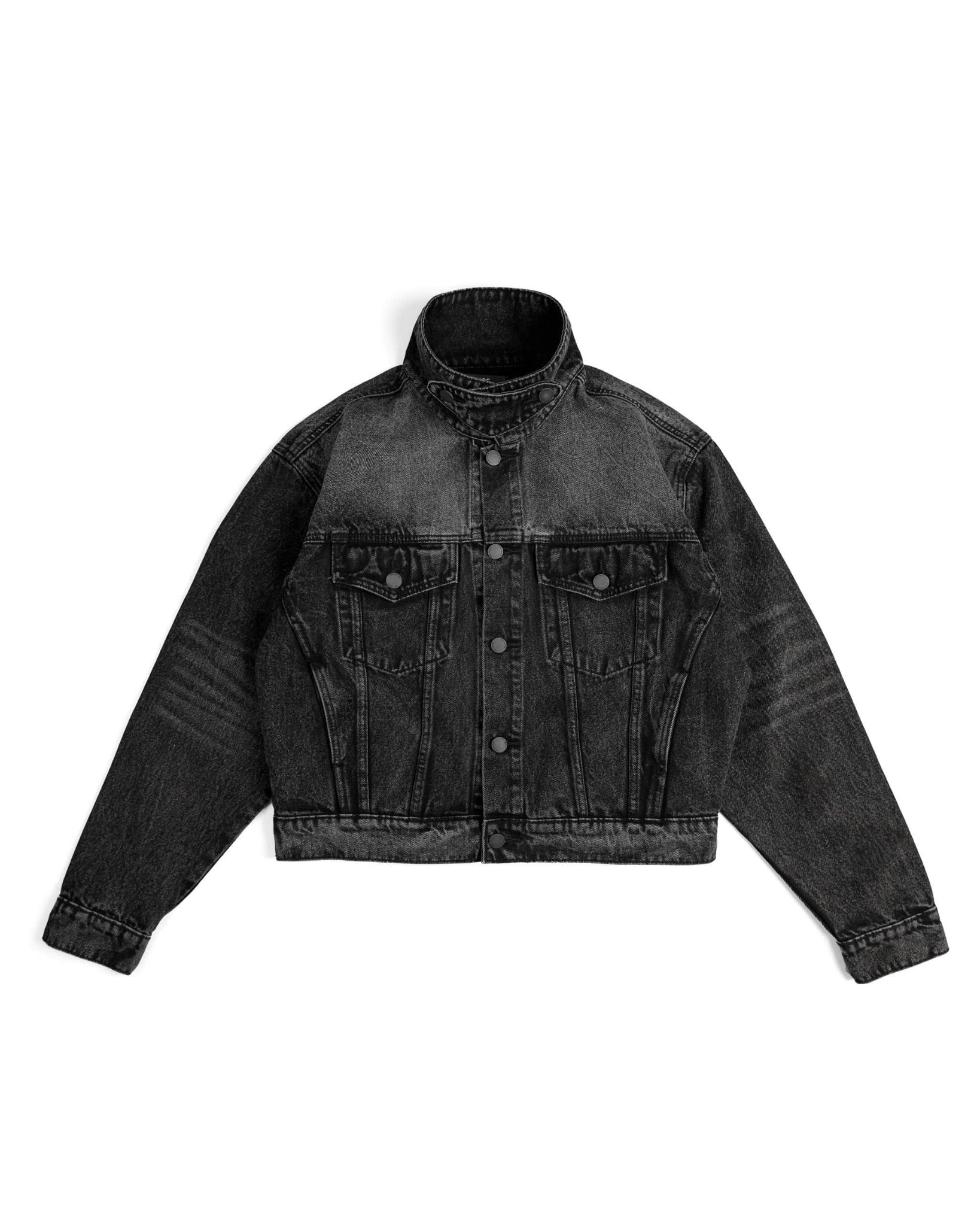 JKD3 - "FNOS VERSE" DENIM JACKET WASH - BLACK