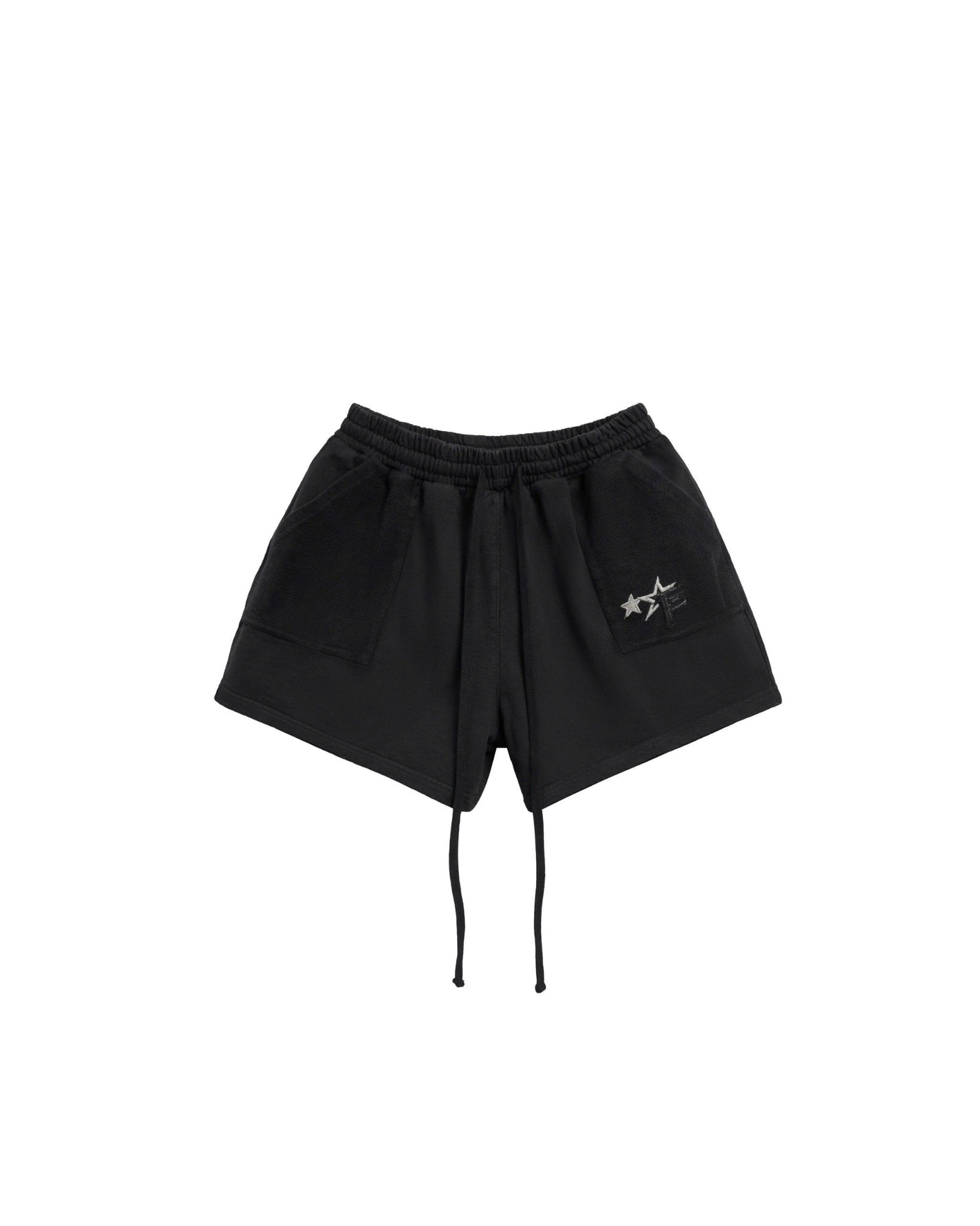 SNW6 - FNOS WASHED SHORT - BLACK