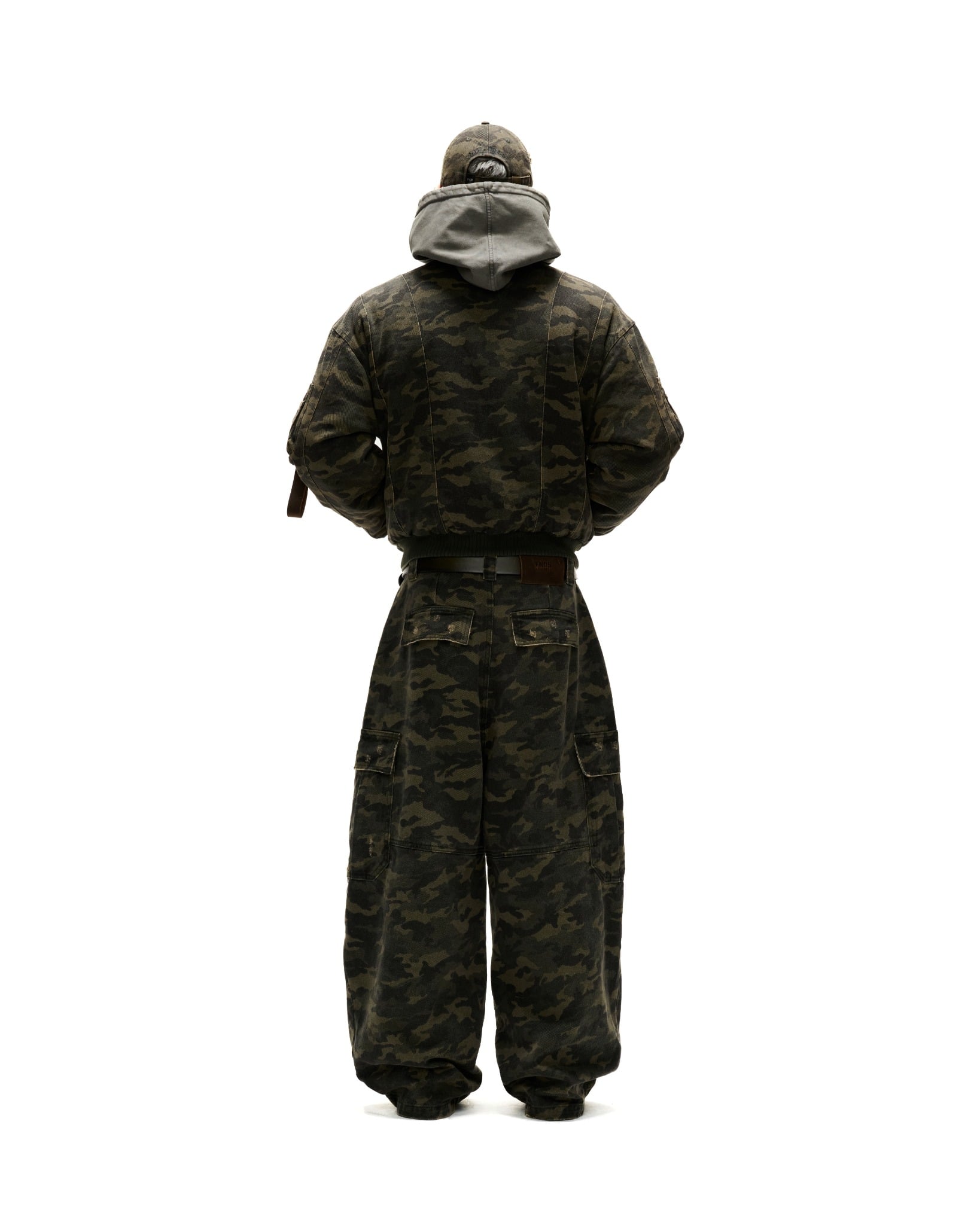CCP2 - "FNOS" WASHED CAMO CARGO PANTS